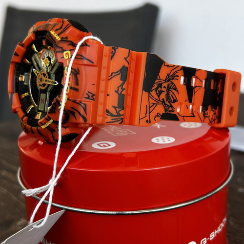 Casio GA-110JDB G-Shock Dragonball Z watch new, orange