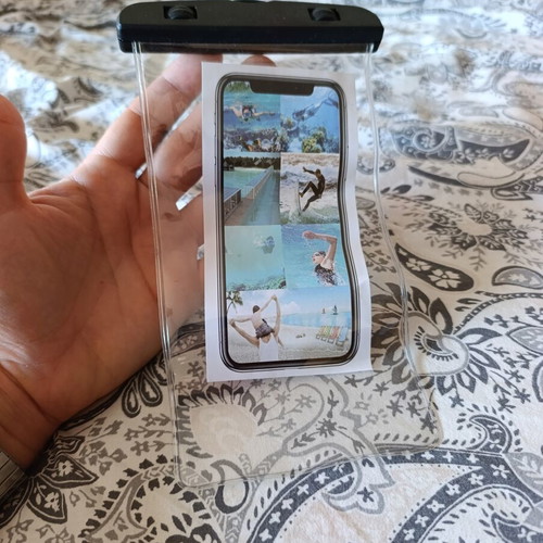 Waterproof phone case, universal size