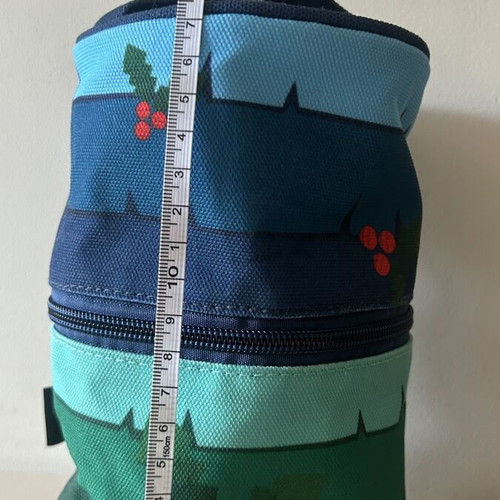 Apivita toiletry bag new, multicolor cylindrical design