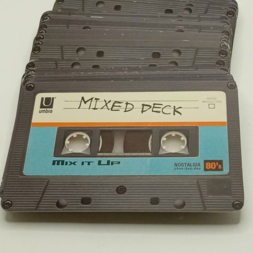 Τράπουλα Cassette Tape Deck Umbra μεταχειρισμένη με 54 φύλλα