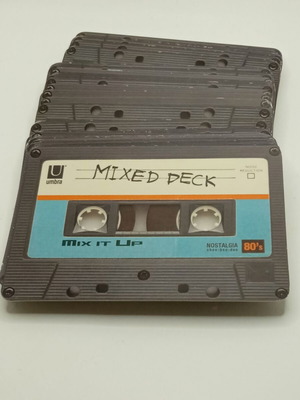 Τράπουλα Cassette Tape Deck Umbra μεταχειρισμένη με 54 φύλλα