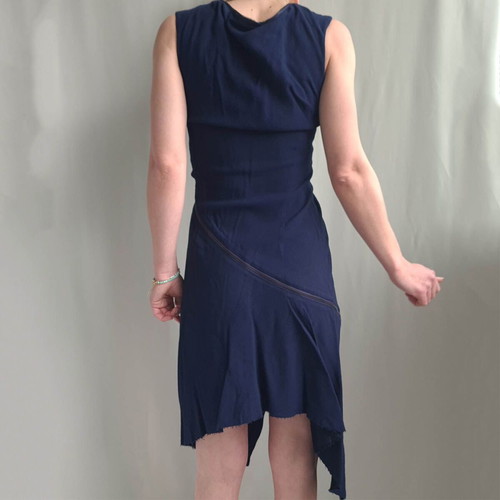Haider Ackermann dress size 38 M blue like new