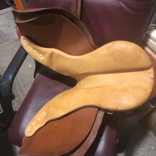 New Unused Leather Horse Saddle