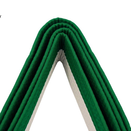 Legendary green/white martial arts belt new