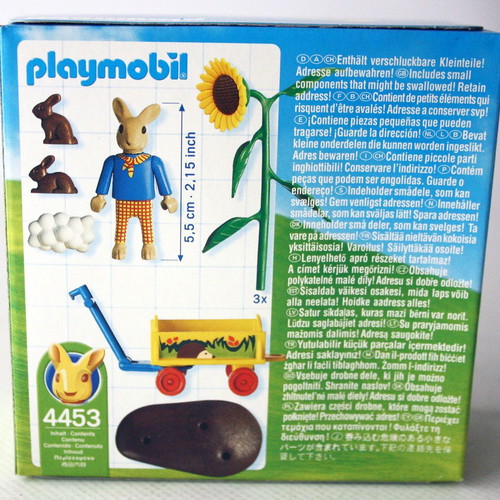 Playmobil 4453 Easter Bunny With Sunflower And Wagon New Sealed