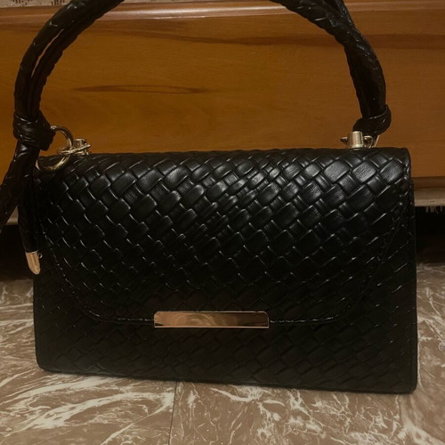 Handbag Shoulder Black New No Name