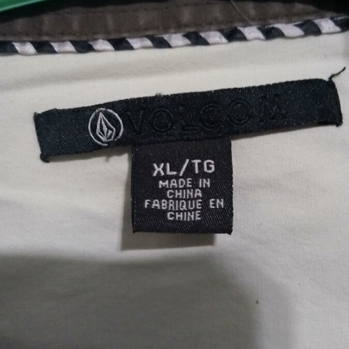 Volcom dress shirt gray size L like new