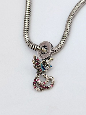 Pandora Chinese Phoenix Dangle Sterling Silver 925 new