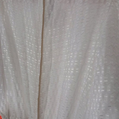 Maxi wedding dress white like new with satin belt