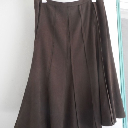 Petites Brown Skirt Like New