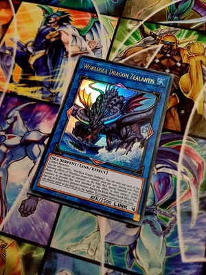 Worldsea Dragon Zealantis Yu-Gi-Oh! card RA04 Ultra Rare