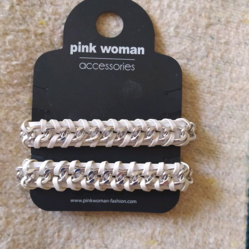 Leather bracelets like new
