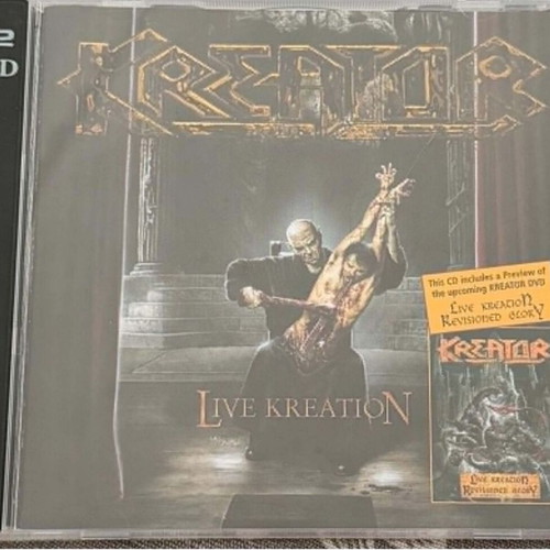 Kreator Live Kreation 2-CD like new, metal