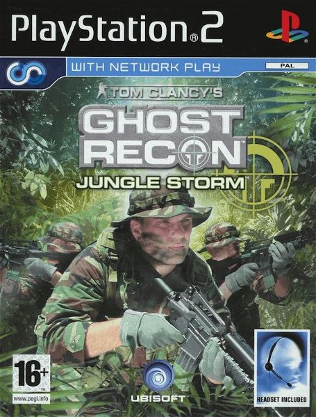 PS2 Game -GHOST RECON JUNGLE STORM