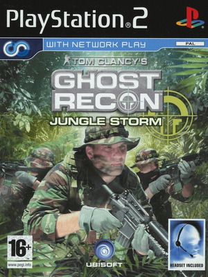 Ghost Recon Jungle Storm PS2 παιχνίδι μεταχειρισμένο