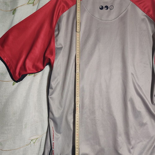 Umbro England FA Premier Pro vintage training jersey, grey-red, men's XL 44/46