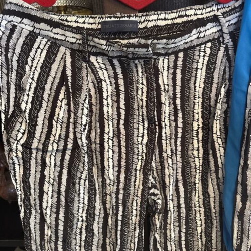 Tru Trussardi silk set shirt and pants medium like new