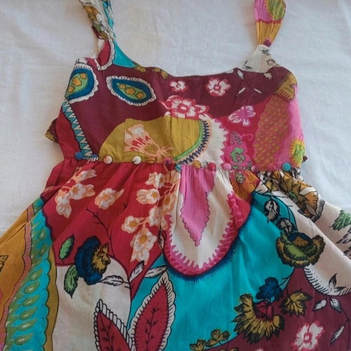 Aaiko top Small colorful like new, 100% cotton