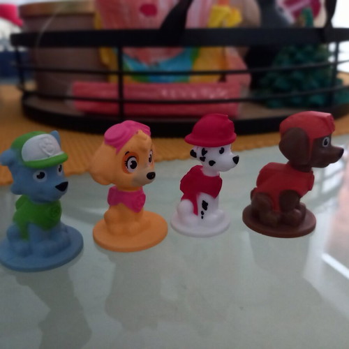Φιγούρες Paw Patrol Kinder σετ 15 τεμ σαν καινούργιο