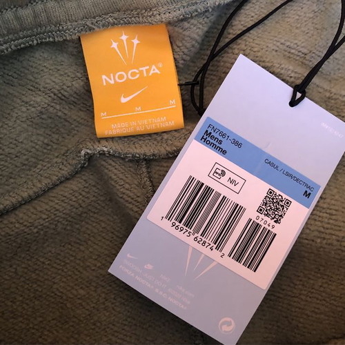 Nike x NOCTA Fleece CS Sweatpant new, green, model FN7661-386