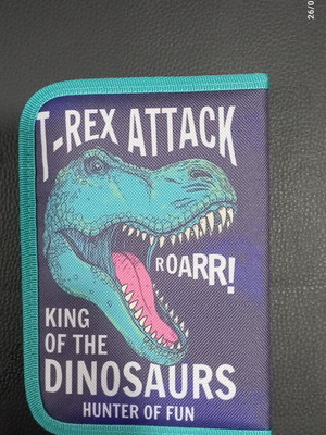 Dinosaur Pencil Case new, 20x13x3cm