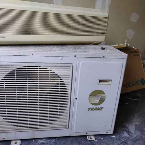 Trane 26000 BTU heat pump with indoor and outdoor unit