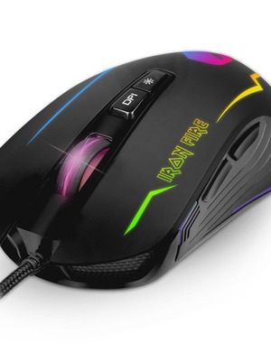 Ενσύρματο RGB Gaming Mouse NOD IRON FIRE με ανάλυση έως 3200DPI
