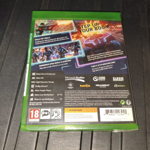 Crackdown 3 Xbox One new, sealed