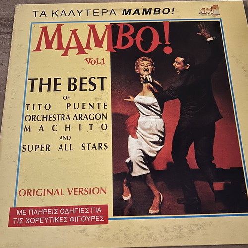 Mambo Vol.1 vinyl record used, Latin genre