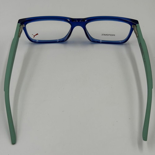 PUMA PJ00580 002 Propionate Kids Glasses Like New Blue Green