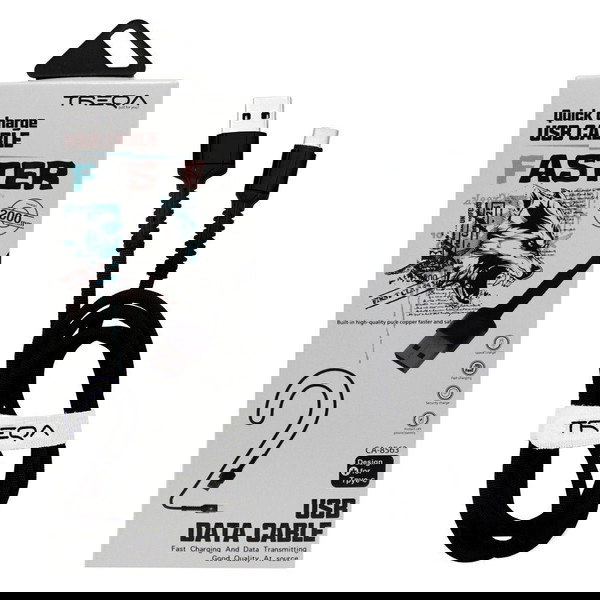 Καλώδιο φορτιστή type-c μήκος 2 μέτρα