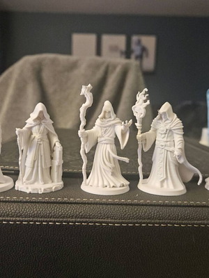 DND Hooded Wizards Σετ 5 Μινιατούρες Κλίμακα 1/32 Καινούργιο