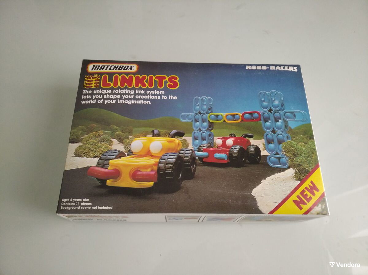 Matchbook Racers Characters Matchbox Linkits 1984 Robo-Racers… - € 20,00 - Vendora.bg