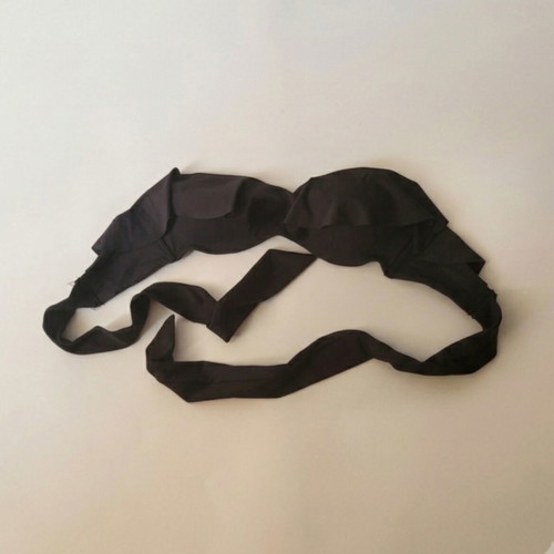 Strapless black swimsuit Oysho like new