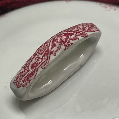 Prima porcelain dish used, 1960s vintage, French made