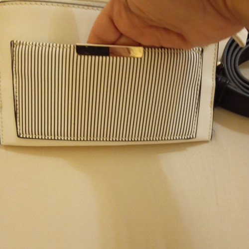 Achilleas Accessories waist bag like new, white and black