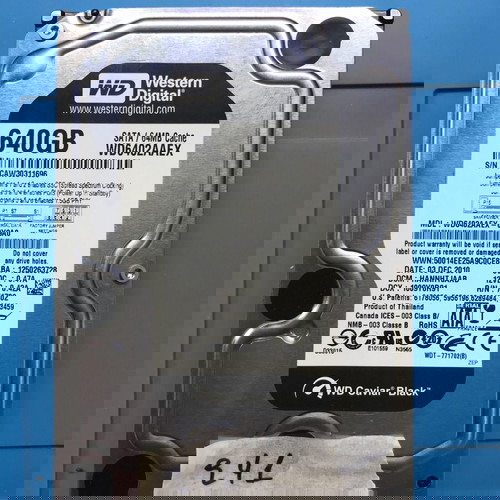 WESTERN DIGITAL WD6402AAEX 640GB CAVIAR BLACK SATA3