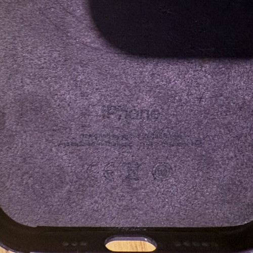 Apple iPhone 16 original case used, button broken