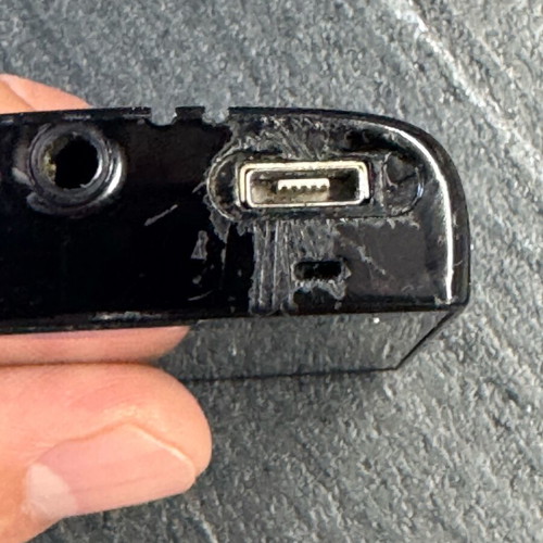 Sony Ericsson Xperia Mini used, black, 3-inch screen
