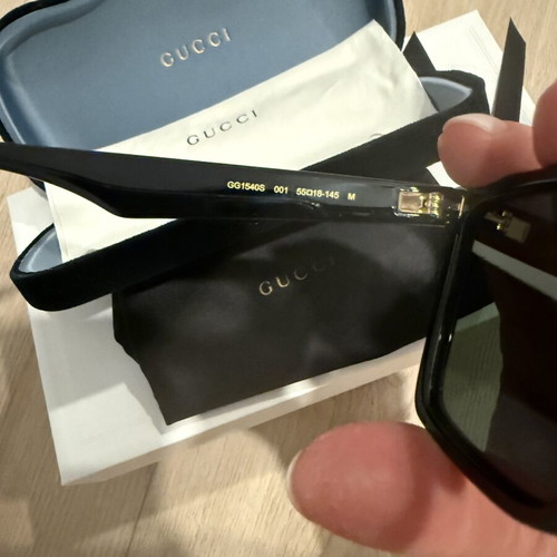 Gucci GG1540S unisex sunglasses, black