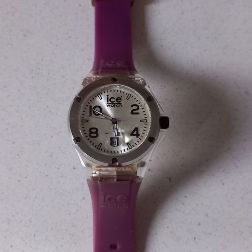 Ice Watch wristwatch, water resistant, purple