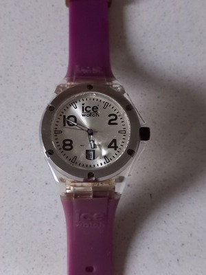 Ice Watch wristwatch, water resistant, purple