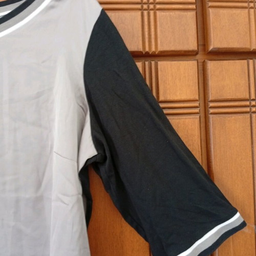 Women's T-shirt Creation used, size 3XL, black and gray