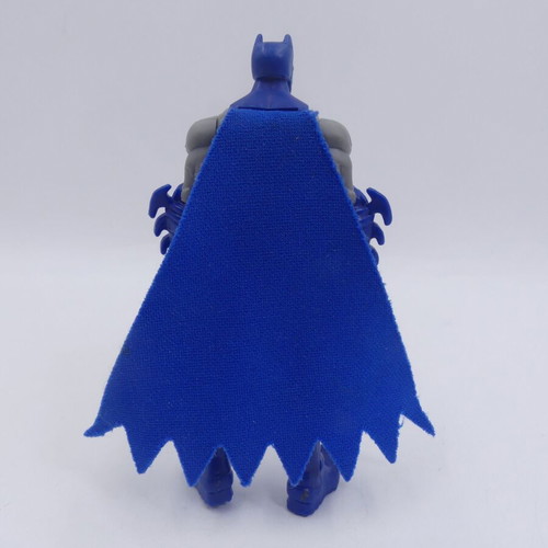 Batman Gotham City Showdown action figure used with 2 red weapons