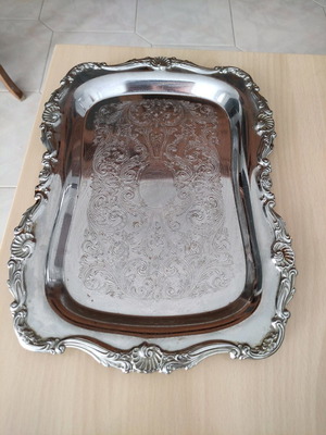 Serving tray used vintage