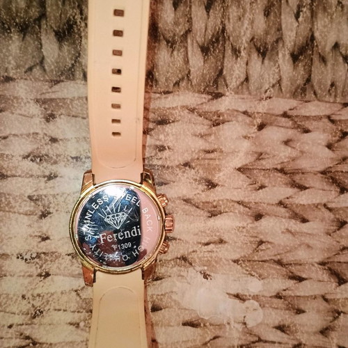 Ferendi F1309 wristwatch used, women's, stainless steel back