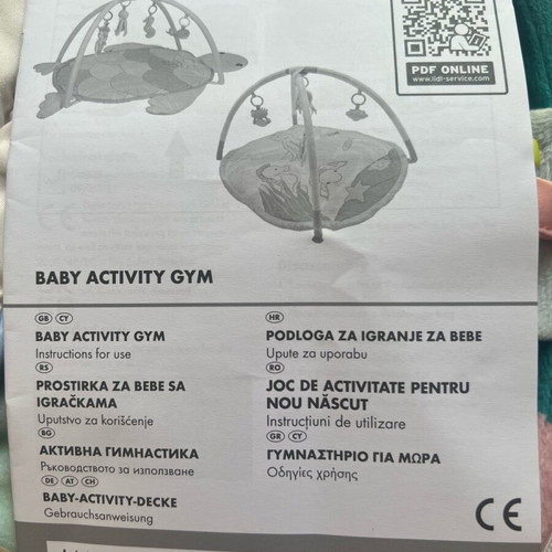 Lupilu Baby Activity Gym like new