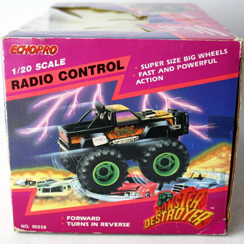 Vintage Monster Destroyer Truck 1991 with Engine Sound new