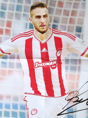 Olympiacos double poster used
