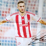 Olympiacos double poster used
